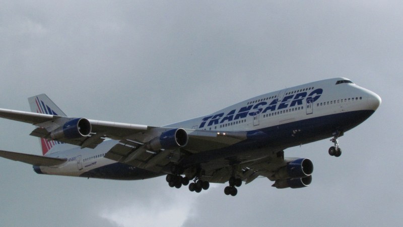 Боинг 747-200 А/К Трансаеро